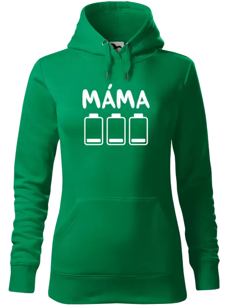Dámská mikina Máma - vybité baterky