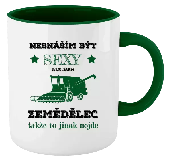 Hrnek Nesnáším být sexy, ale jsem zemědělec