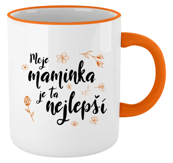 Hrnek Moje maminka je ta nejlepší