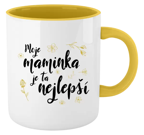 Hrnek Moje maminka je ta nejlepší