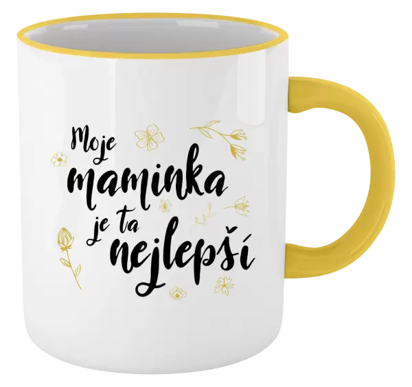 Hrnek Moje maminka je ta nejlepší