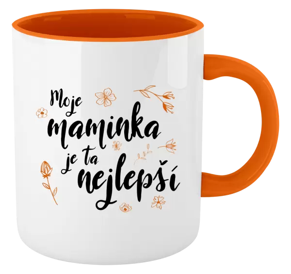 Hrnek Moje maminka je ta nejlepší