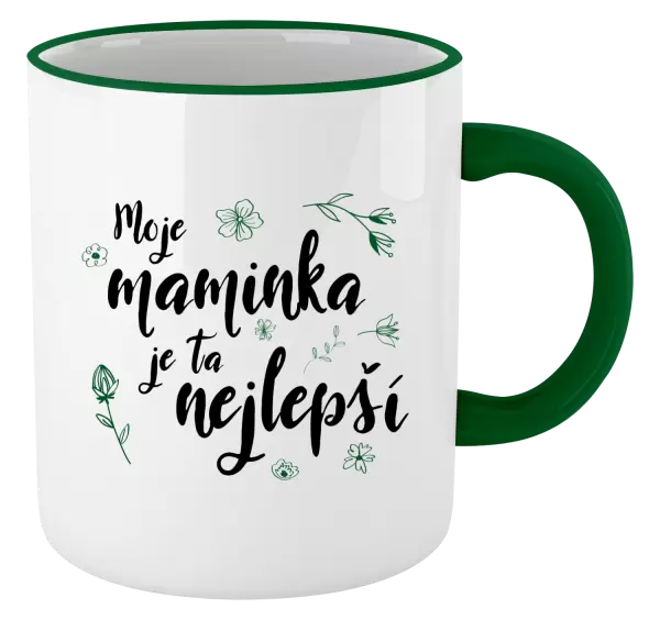Hrnek Moje maminka je ta nejlepší