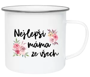 Plecháček Nejlepší máma ze všech - květiny
