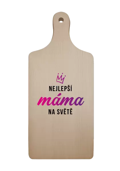 Prkénko Nejlepší máma na světě - korunka