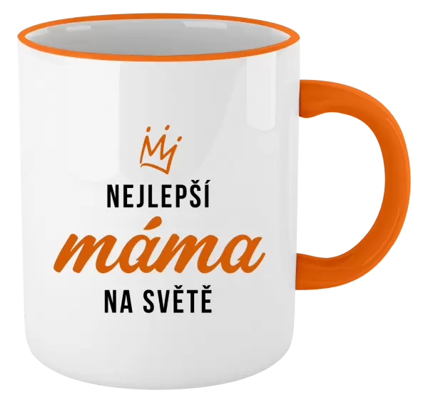 Hrnek Nejlepší máma na světě - korunka