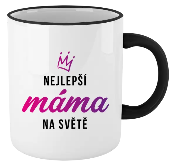 Hrnek Nejlepší máma na světě - korunka