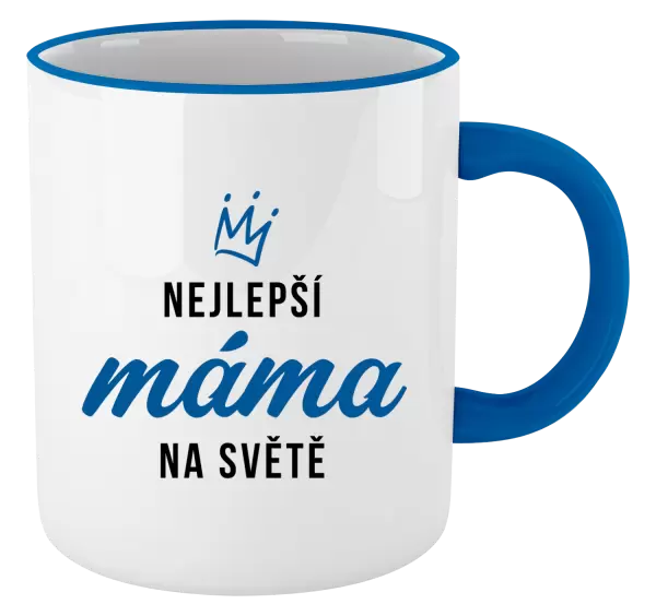Hrnek Nejlepší máma na světě - korunka