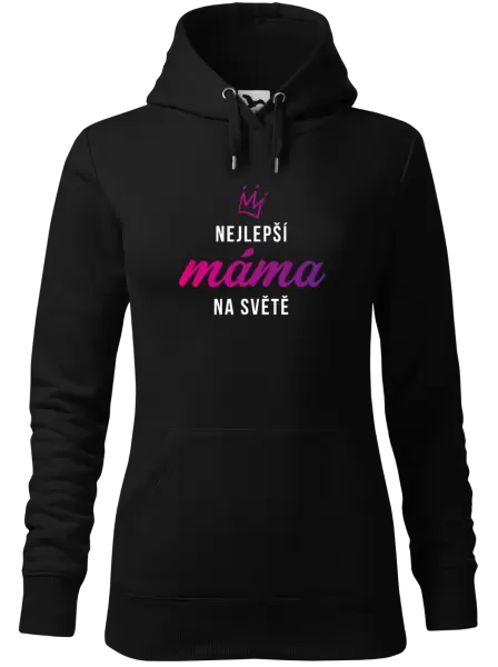Dámská mikina Nejlepší máma na světě - korunka
