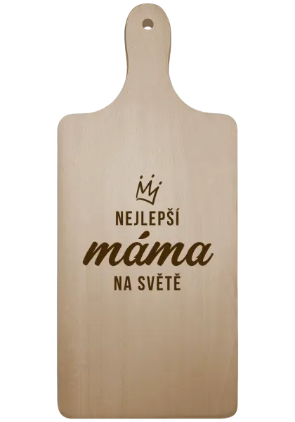 Prkénko Nejlepší máma na světě - korunka