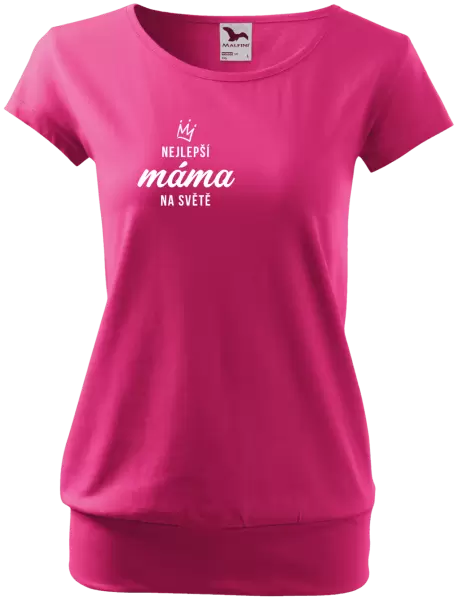 Dámské tričko Nejlepší máma na světě - korunka