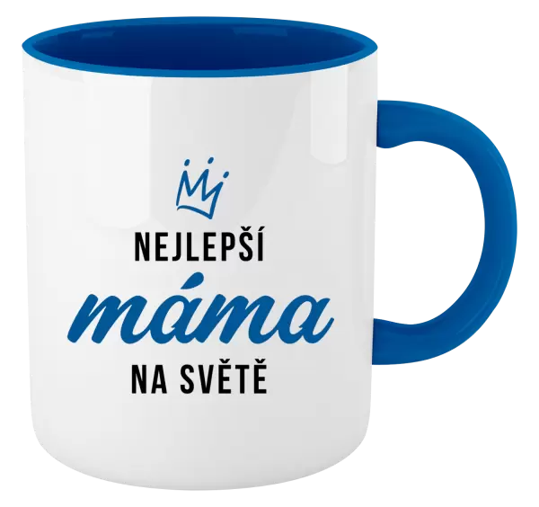 Hrnek Nejlepší máma na světě - korunka
