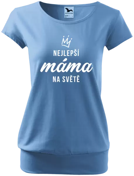 Dámské tričko Nejlepší máma na světě - korunka
