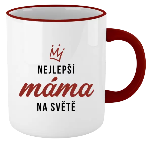 Hrnek Nejlepší máma na světě - korunka
