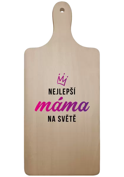 Prkénko Nejlepší máma na světě - korunka