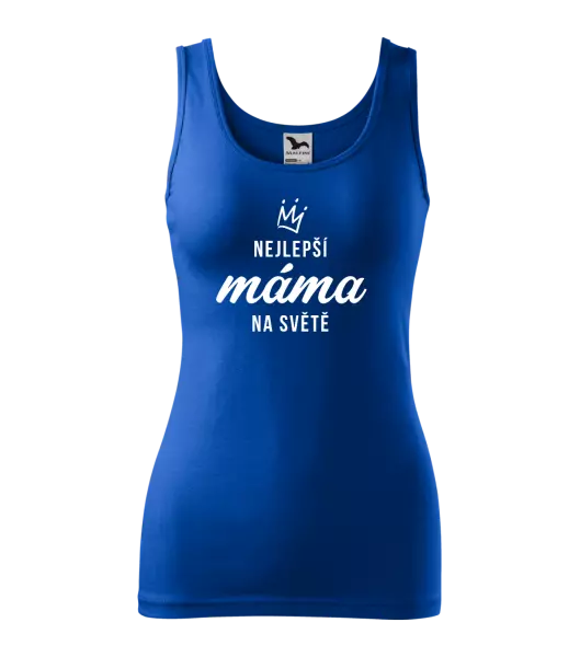 Dámské tílko Nejlepší máma na světě - korunka