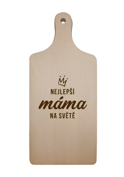 Prkénko Nejlepší máma na světě - korunka
