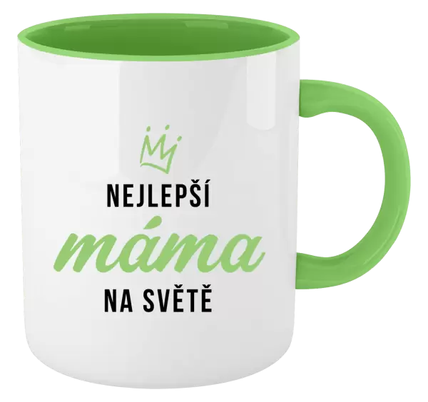 Hrnek Nejlepší máma na světě - korunka