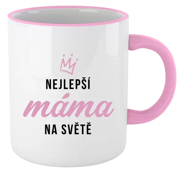 Hrnek Nejlepší máma na světě - korunka