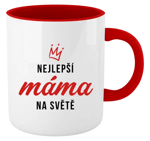 Hrnek Nejlepší máma na světě - korunka