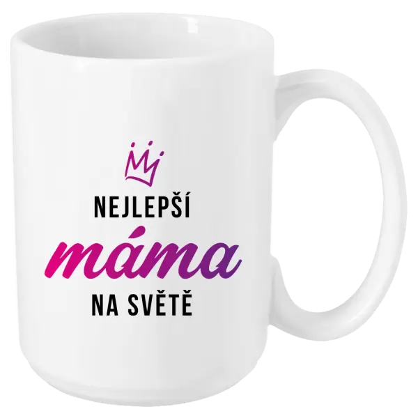 Hrnek Nejlepší máma na světě - korunka