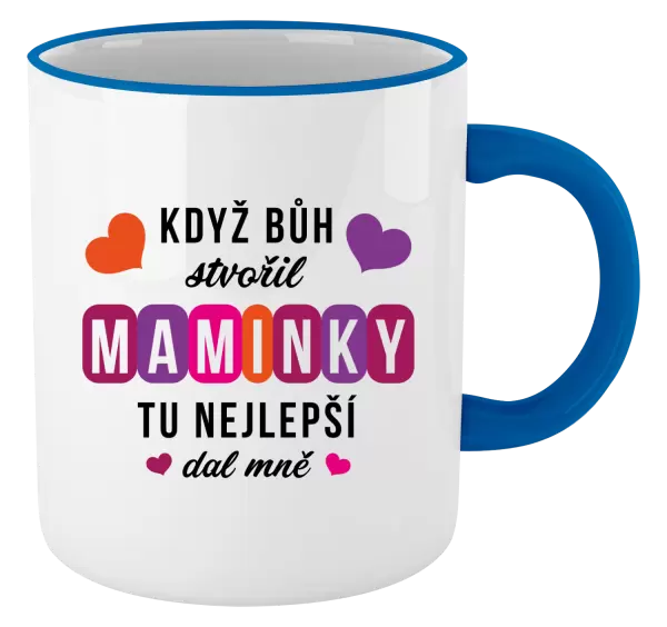 Hrnek Když Bůh stvořil maminky