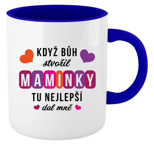 Hrnek Když Bůh stvořil maminky