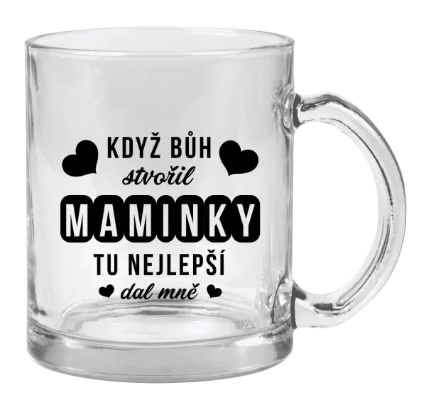 Hrnek Když Bůh stvořil maminky