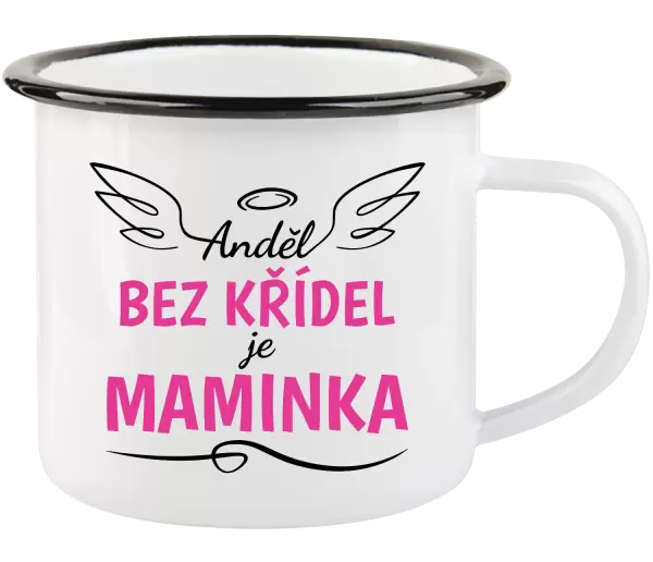 Plecháček Anděl bez křídel je maminka