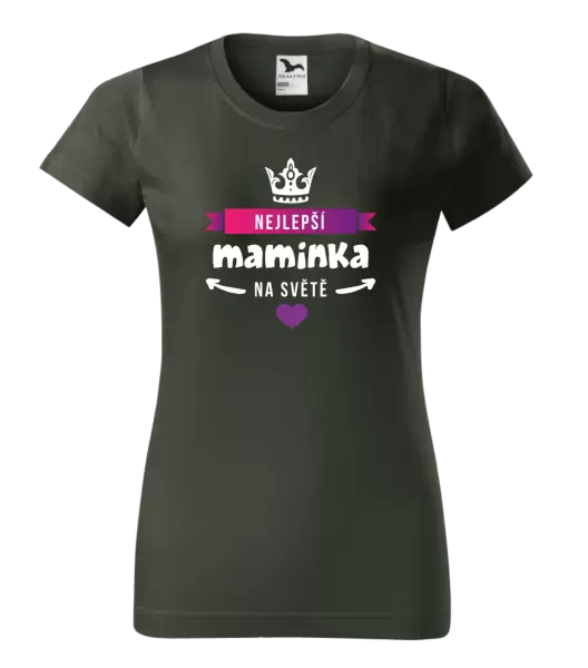 Dámské tričko Nejlepší maminka na světě