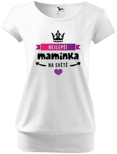 Dámské tričko Nejlepší maminka na světě