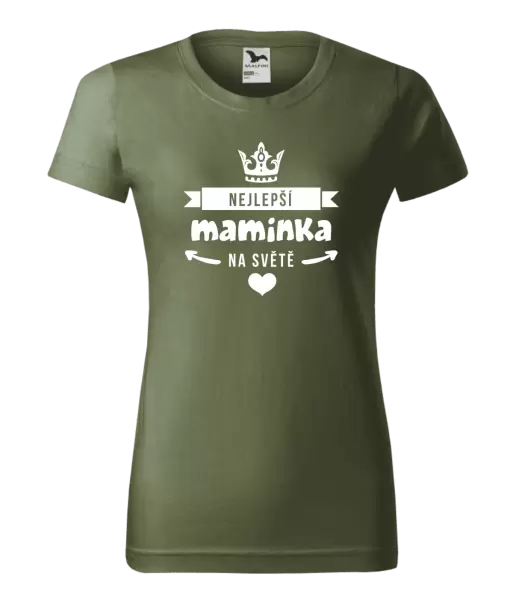 Dámské tričko Nejlepší maminka na světě