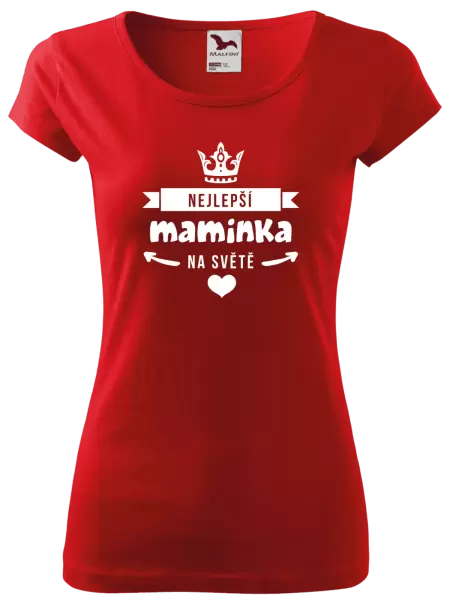 Dámské tričko Nejlepší maminka na světě