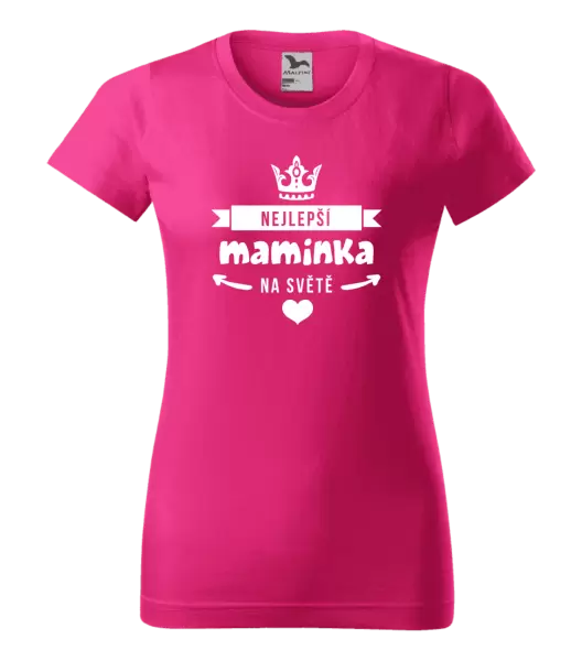 Dámské tričko Nejlepší maminka na světě
