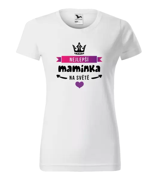 Dámské tričko Nejlepší maminka na světě