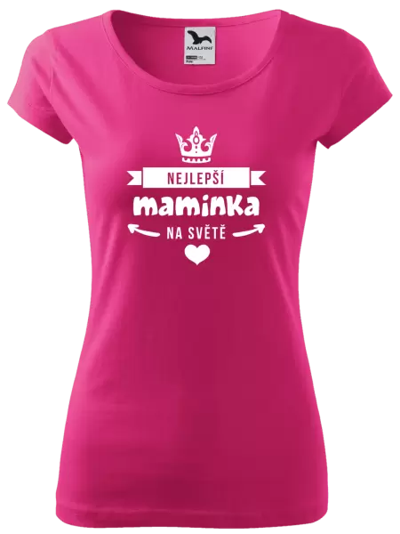 Dámské tričko Nejlepší maminka na světě