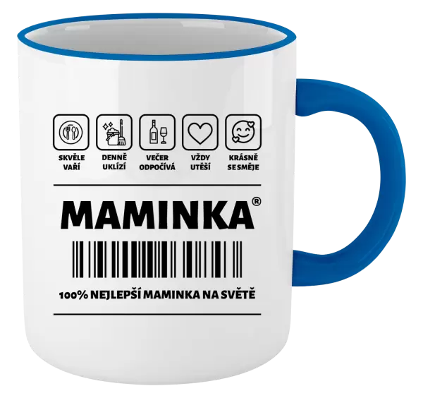 Hrnek Čárový kód - maminka