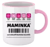 Hrnek Čárový kód - maminka