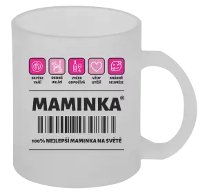 Hrnek Čárový kód - maminka