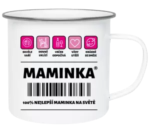 Plecháček Čárový kód - maminka