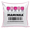 Polštář Čárový kód - maminka