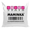 Polštář Čárový kód - maminka