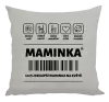 Polštář Čárový kód - maminka