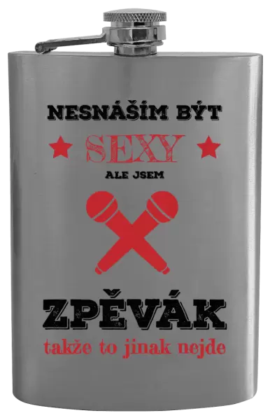 Placatka Nesnáším být sexy, ale jsem zpěvák