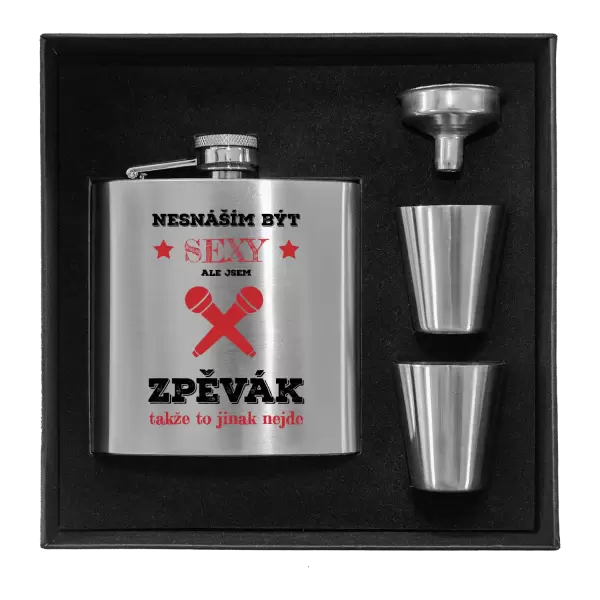 Placatka v krabičce Nesnáším být sexy, ale jsem zpěvák