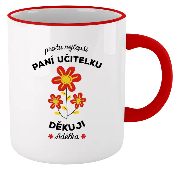Hrnek Pro tu nejlepší paní učitelku