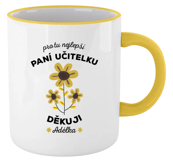 Hrnek Pro tu nejlepší paní učitelku