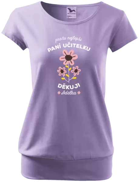 Dámské tričko Pro tu nejlepší paní učitelku