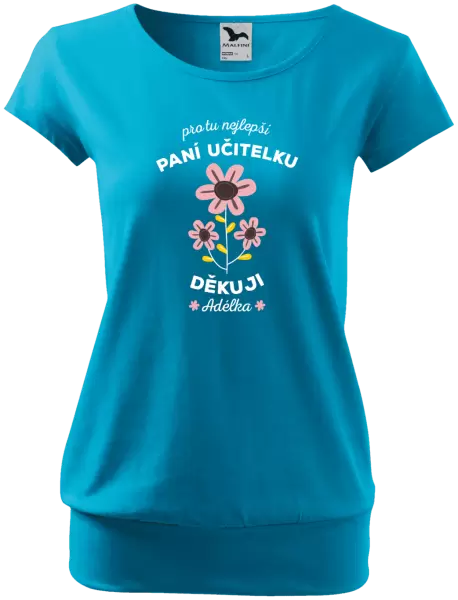 Dámské tričko Pro tu nejlepší paní učitelku