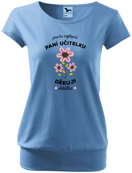 Dámské tričko Pro tu nejlepší paní učitelku
